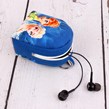 کیف کوله ای هندزفری مخملی فانتزی 2 طرفه