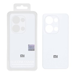 قاب سیلیکونی پاک کنی اورجینال Master Quality مدل Xiaomi Redmi Note 14S / Note 13 Pro 4G / Poco M6 Pro 4G - سفید (پک دار)