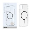 قاب اورجینال Magnetic دور ژله ای MagSafe مدل Apple iPhone X / iPhone XS - مشکی (پک دار)
