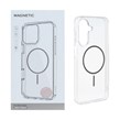 قاب اورجینال Magnetic دور ژله ای MagSafe مدل Samsung Galaxy A17 / A26 - خاکستری (پک دار)