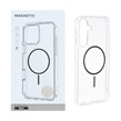 قاب اورجینال Magnetic دور ژله ای MagSafe مدل Samsung Galaxy A16 - مشکی (پک دار)