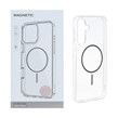 قاب اورجینال Magnetic دور ژله ای MagSafe مدل Samsung Galaxy A16 - خاکستری (پک دار)