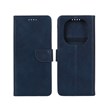 کیف چرمی موبایل مگنتی Xiaomi Redmi Note 14 Pro 4G - سرمه ای