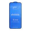 محافظ صفحه نمایش شیشه ای آنتی استاتیک مات Full Cover Super S-OG مدل Apple iPhone 15 Pro Max