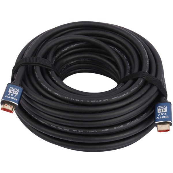 کابل HDMI v2.0 4K ایکس فورتک X4Tech طول 20 متر
