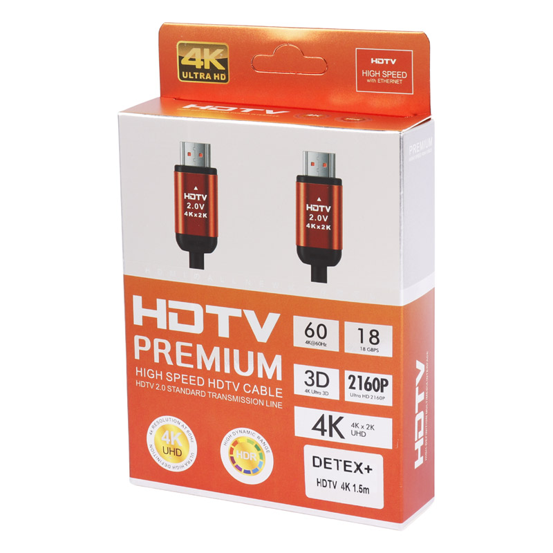 کابل HDMI v2.0 4K دیتکس پلاس +Detex طول 1.5 متر