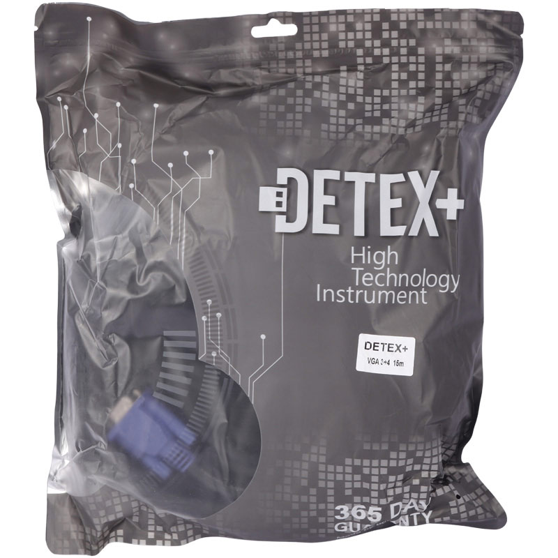 کابل VGA 3+4 دیتکس پلاس Detex+ طول 15 متر
