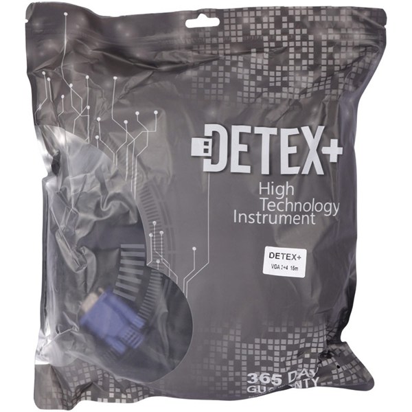 کابل VGA 3+4 دیتکس پلاس Detex+ طول 15 متر