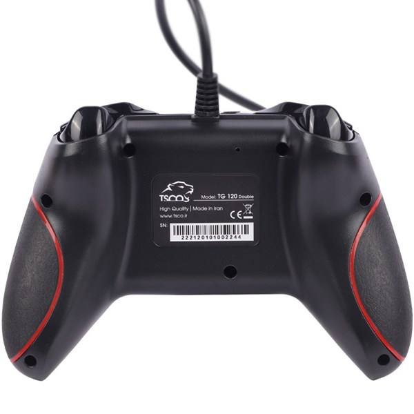 دسته بازی دوبل شوکدار تسکو TG 120 X2