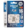 (گارانتی مادام‌العمر رایانه نوین سگال) نقره ای Vicco man VC300 S USB3.0 Flash Memory - 16GB