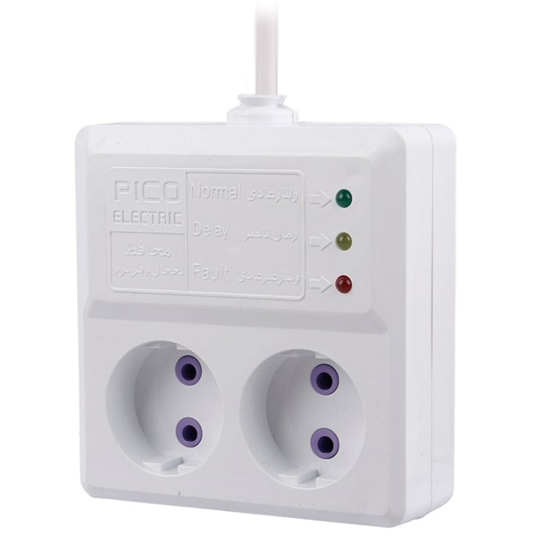 محافظ برق یخچال و فریزر 2 خانه پیکو الکتریک با کابل 3 متری