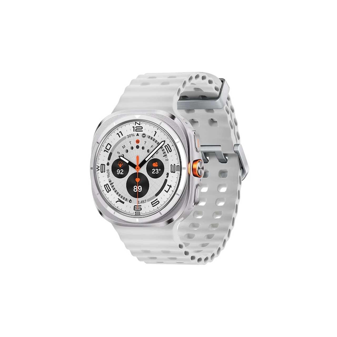ساعت هوشمند سامسونگ Galaxy Watch Ultra 47mm مدل 2025 SM-L705 - سفید تیتانیوم - اصلی (گارانتی 18 ماهه شرکتی)