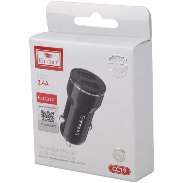 شارژر فندکی 12 وات ارلدام ES-CC19