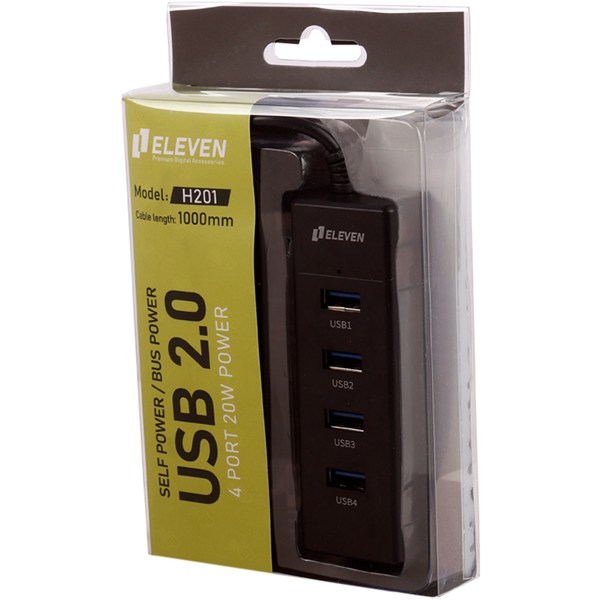 هاب 4 پورت USB2.0 ایلون H201