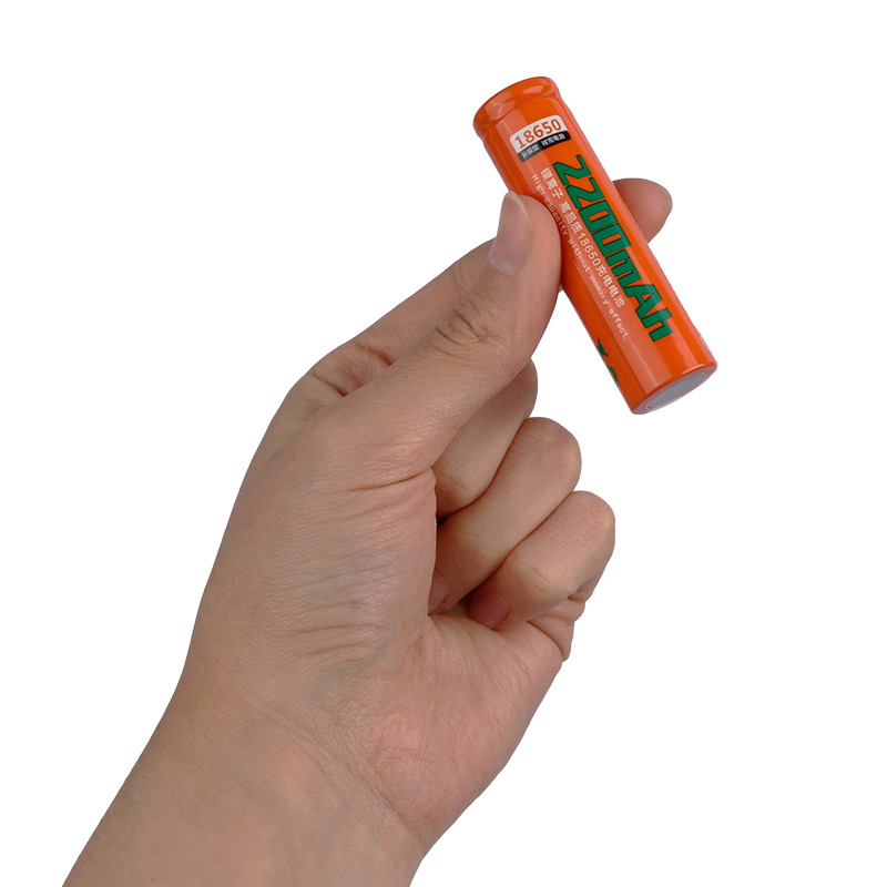 باتری لیتیومی شارژی Small Sun 18650 2200mAh شرینک
