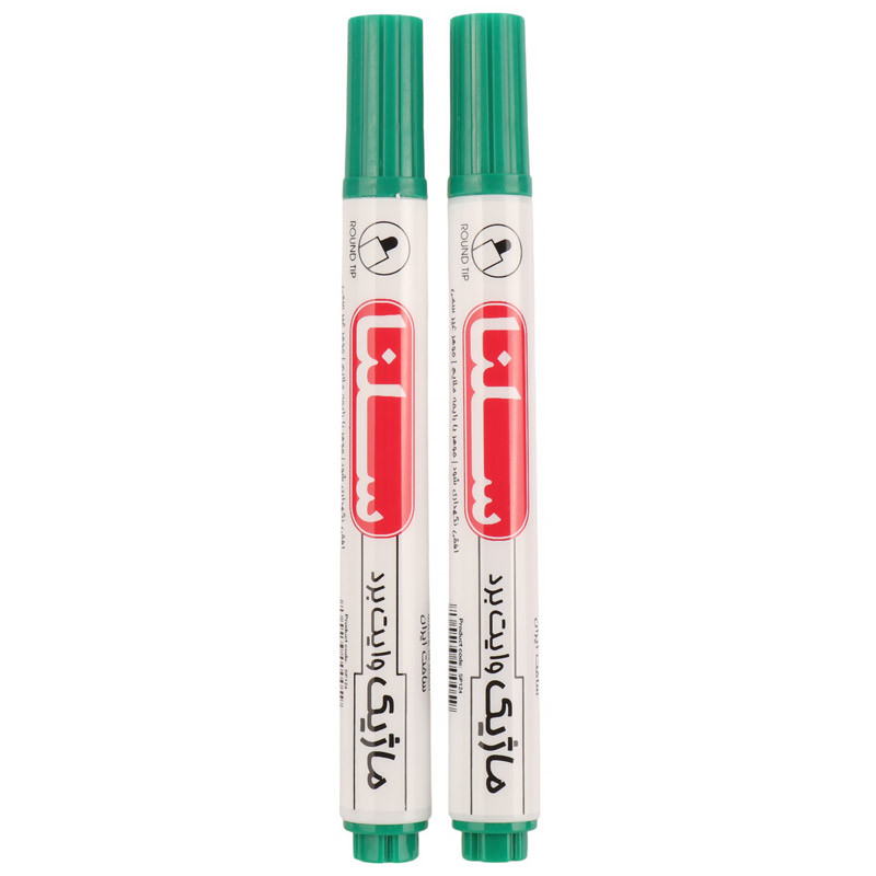 ماژیک وایت برد سلنا نوک گرد PS124 بسته 12 عددی