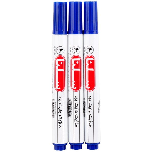 ماژیک وایت برد سلنا نوک تخت SP124 بسته 12 عددی