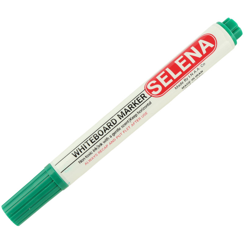 ماژیک وایت برد سلنا نوک تخت SP124 بسته 12 عددی