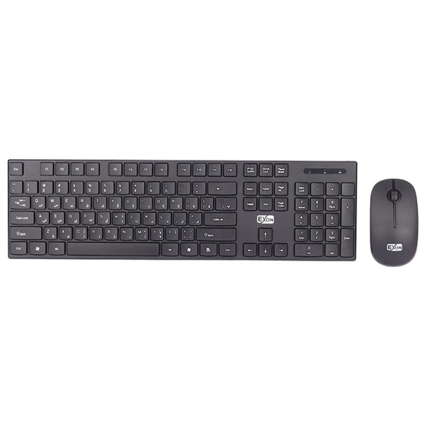 کیبورد و موس بی سیم اکسون GK600