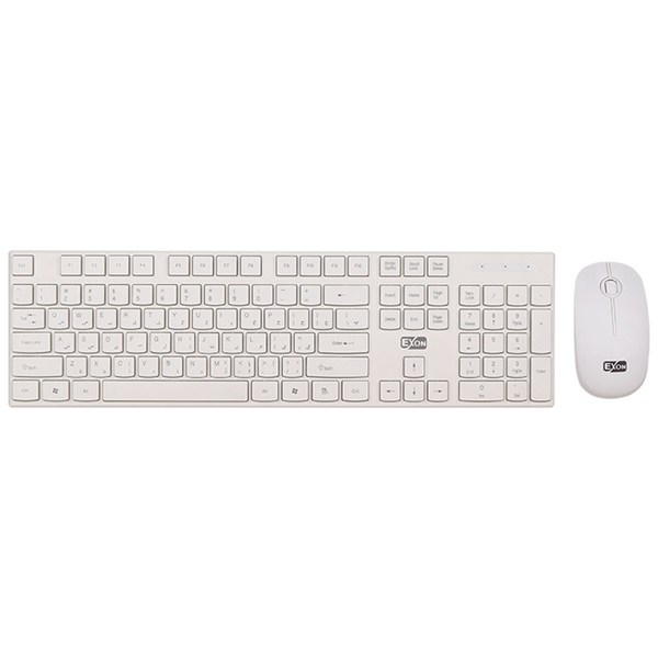 کیبورد و موس بی سیم اکسون GK600
