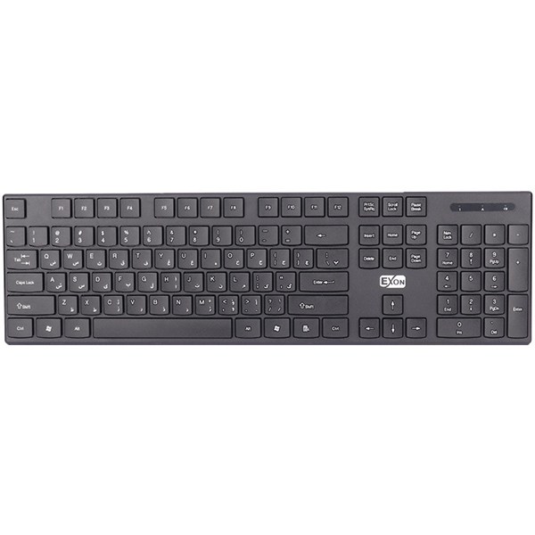 کیبورد و موس بی سیم اکسون GK600