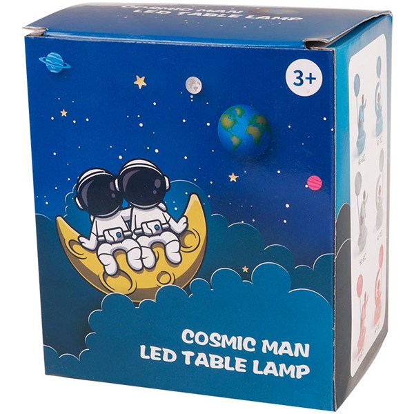 چراغ مطالعه فانتزی شارژی طرح فضایی Cosmic Man Led Table Lamp