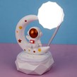 چراغ مطالعه فانتزی شارژی طرح فضایی Cosmic Man Led Table Lamp