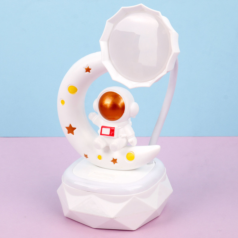 چراغ مطالعه فانتزی شارژی طرح فضایی Cosmic Man Led Table Lamp