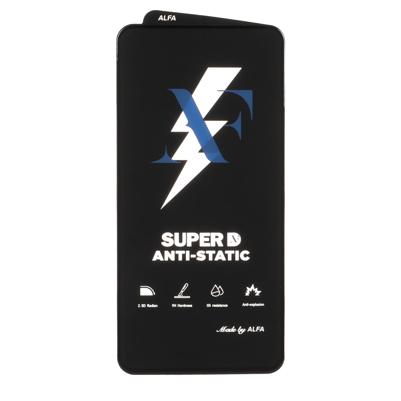 محافظ صفحه نمایش شیشه ای Super D Anti Static ALFA مدل Samsung Galaxy S21 FE / Xiaomi Mi 9T / Mi 9T Pro / Redmi K20 / Redmi K20 Pro