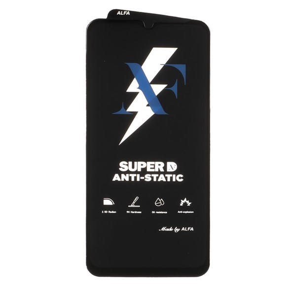 محافظ صفحه نمایش شیشه ای Super D Anti Static ALFA مدل Samsung Galaxy A14 / M14 / F14 / A22 5G