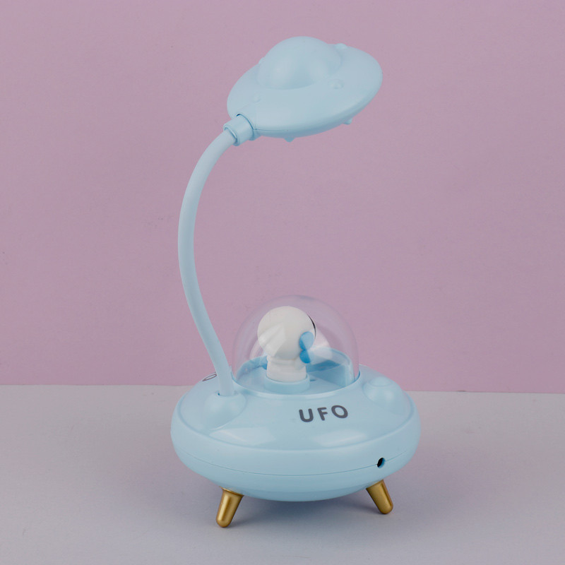 چراغ مطالعه فانتزی شارژی طرح فضانورد UFO NO.BJJ108A