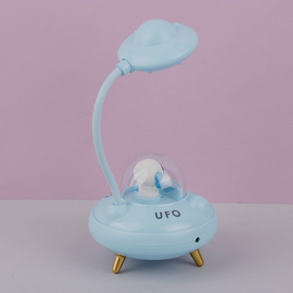 چراغ مطالعه فانتزی شارژی طرح فضانورد UFO NO.BJJ108A