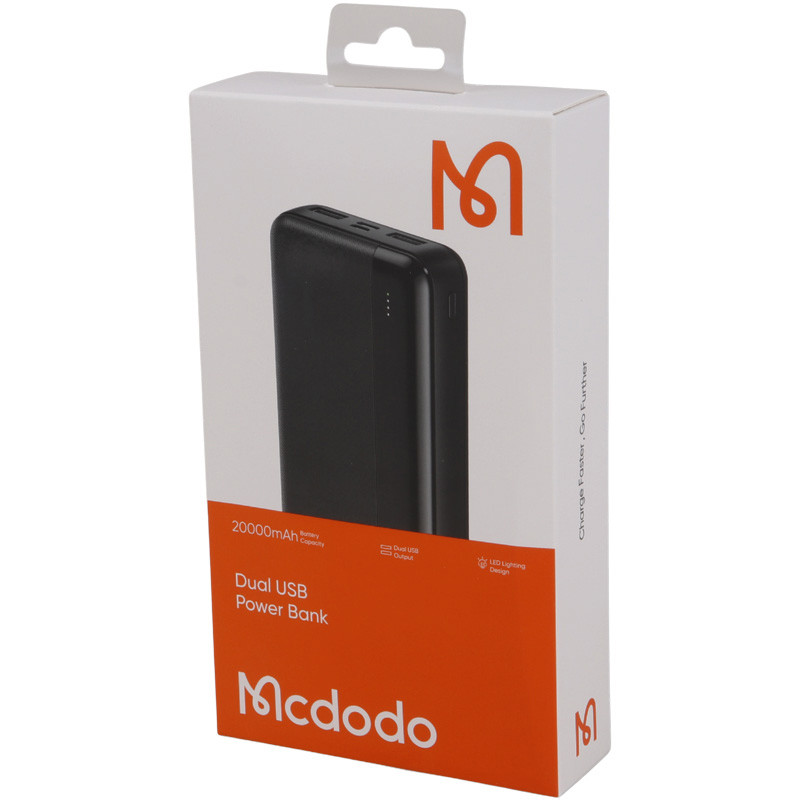 پاور بانک مک دودو MC-1370 10.5W ظرفیت 20000 میلی آمپر ساعت