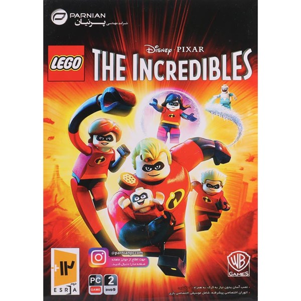 بازی LEGO The Incredibles 2DVD9 پرنیان مناسب برای PC