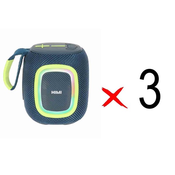 اسپیکر بی سیم HIMI مدل XOOM V5 VQ-SP32 - آبی (بسته 3 عددی)