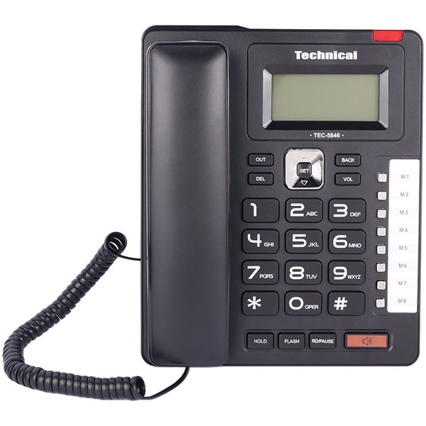 تلفن رومیزی تکنیکال Technical TEC-5846