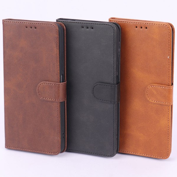 کیف چرمی مگنتی محافظ لنزدار Xiaomi Redmi 12C