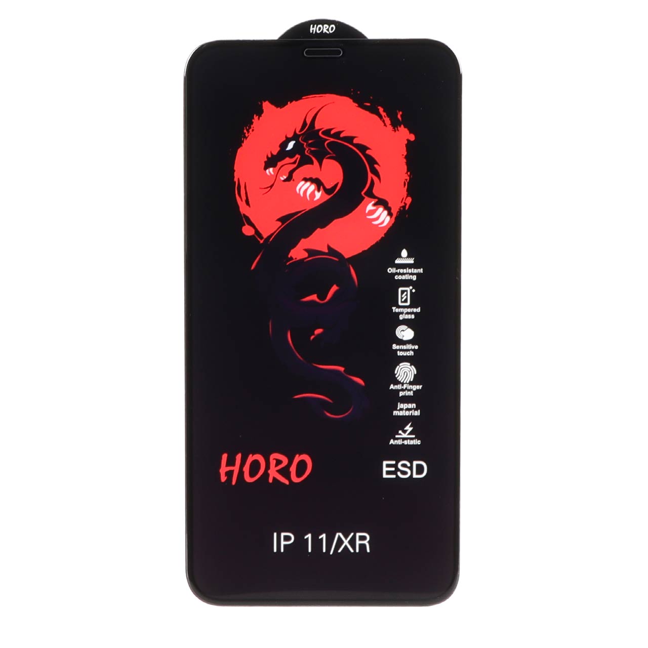 محافظ صفحه نمایش شیشه ای Full Cover ESD Horo مدل Apple iPhone 11 / iPhone XR