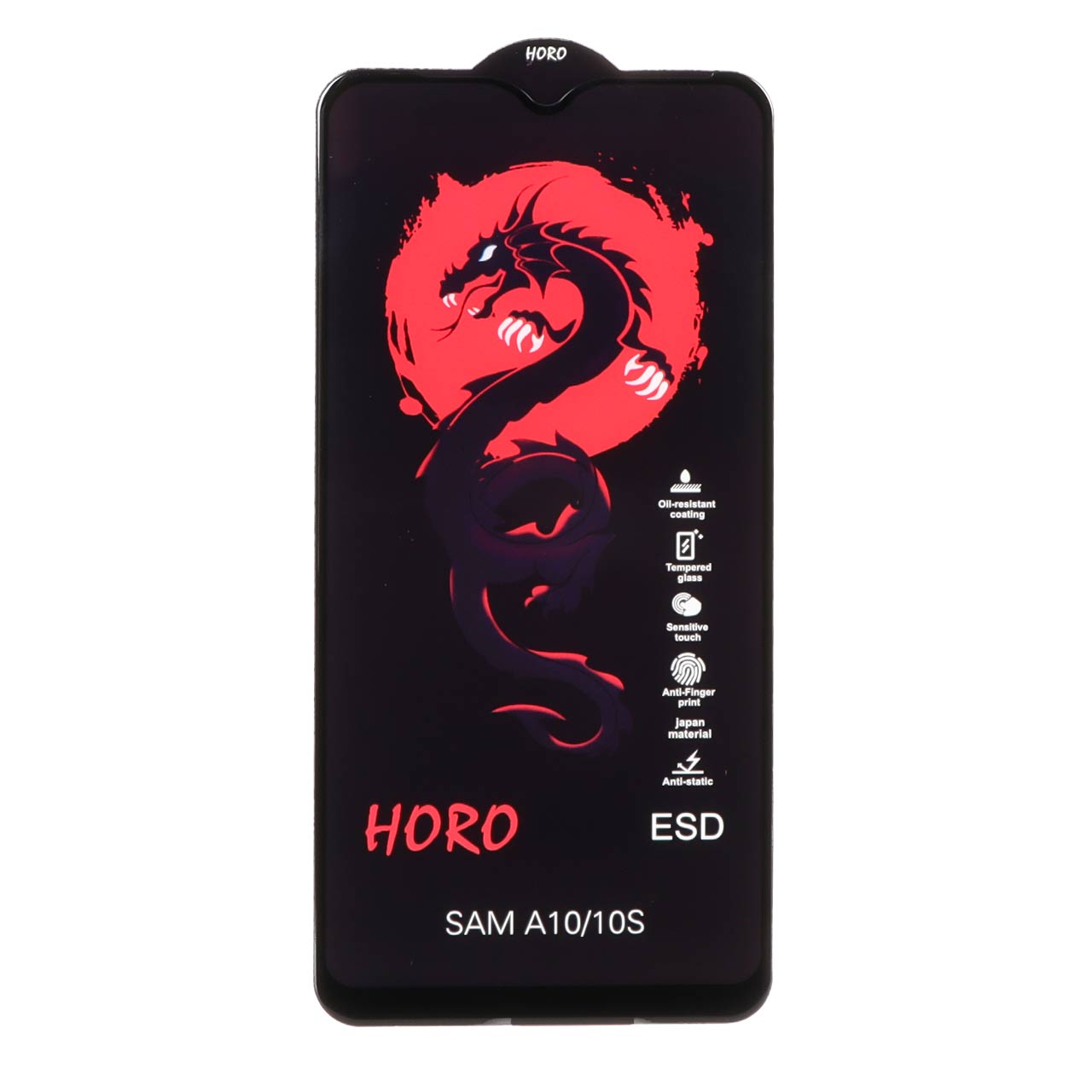 محافظ صفحه نمایش شیشه ای Full Cover ESD Horo مدل Samsung Galaxy A10 / A10s / M10 / M20 / M01s
