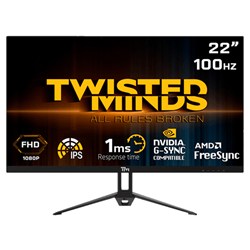 مانیتور گیمینگ تویستد مایندز TM22FHD100IPS سایز 22 اینچ