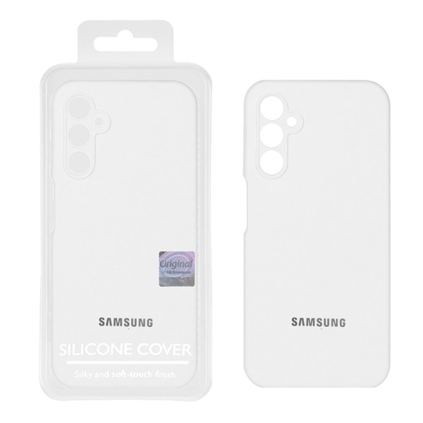 قاب سیلیکونی پاک کنی اورجینال Master Quality مدل Samsung Galaxy A24 - سفید (پک دار)