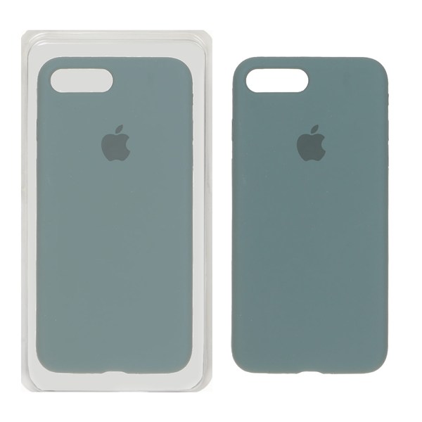 قاب سیلیکونی پاک کنی اورجینال Apple iPhone 7 Plus / iPhone 8 Plus - سبز ارتشی (پک اصلی)