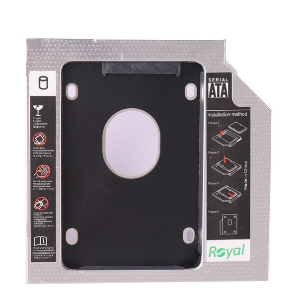 براکت هارد اینترنال 2.5 اینچی رویال HDD Caddy سایز 12.5 میلی متر
