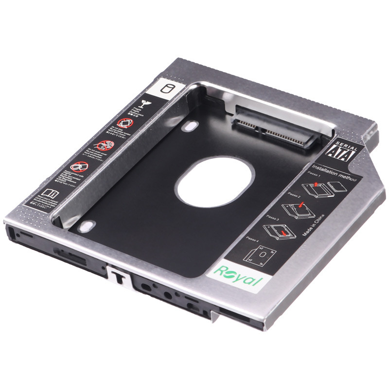 براکت هارد اینترنال 2.5 اینچی رویال HDD Caddy سایز 12.5 میلی متر