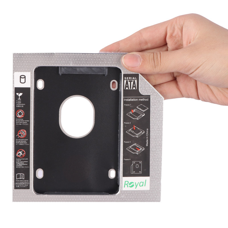 براکت هارد اینترنال 2.5 اینچی رویال HDD Caddy سایز 12.5 میلی متر