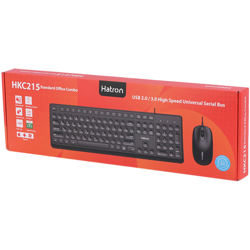 کیبورد و موس هترون HKC215