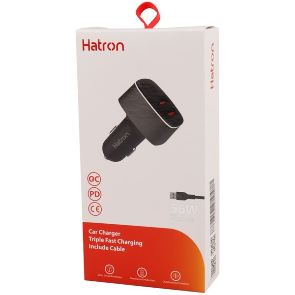 شارژر فندکی 20 وات هترون HCC3210PQ