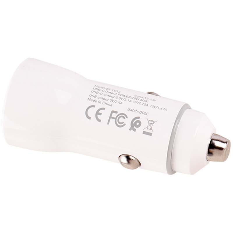 شارژر فندکی 20 وات ارلدام ES-CC12