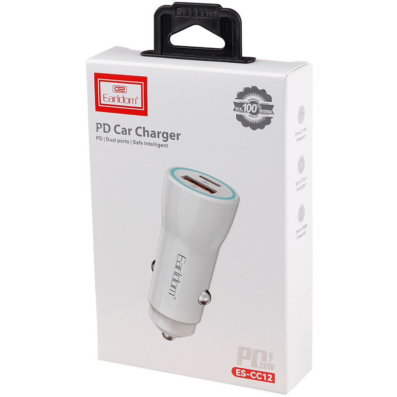 شارژر فندکی 20 وات ارلدام ES-CC12