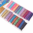 پودر اکلیل رنگی Magic Glitter بسته 24 عددی